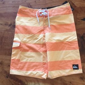 NWT Quiksilver Boys Swim Trunks size 14